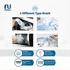 Notale Cordless Electric Kitchen Spin Scrubber