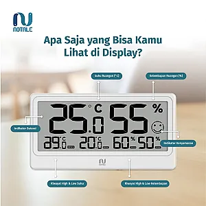 Notale Hygrometer - Humidity Meter HM670