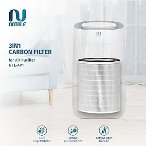 Notale Replacement HEPA Filter Pengganti for Air Purifier Notale