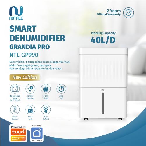 Notale Grandia Smart Dehumidifier 40 L