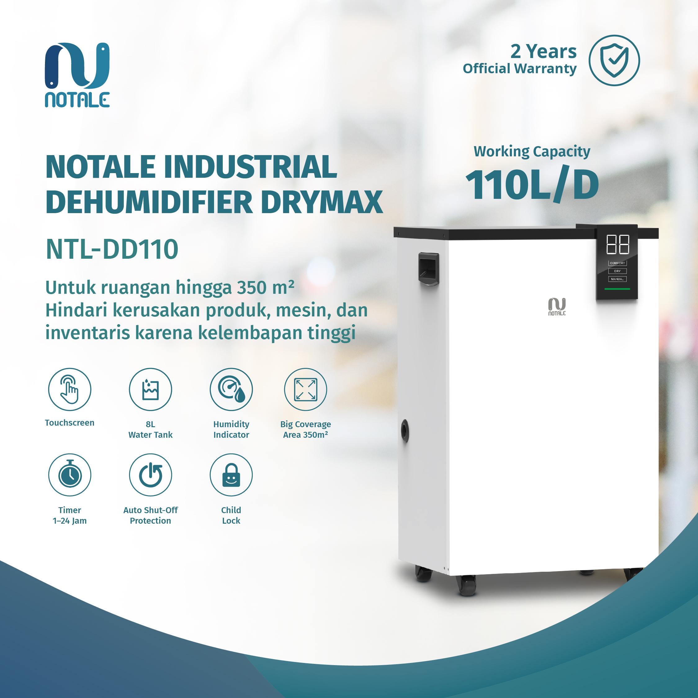 Notale Drymax Dehumidifier