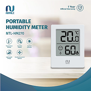 Notale Hygrometer - Humidity Meter HM270