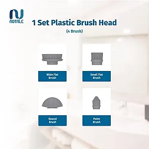 Notale Replacement Refil Brush Spin Scrubber,Brush Pengganti